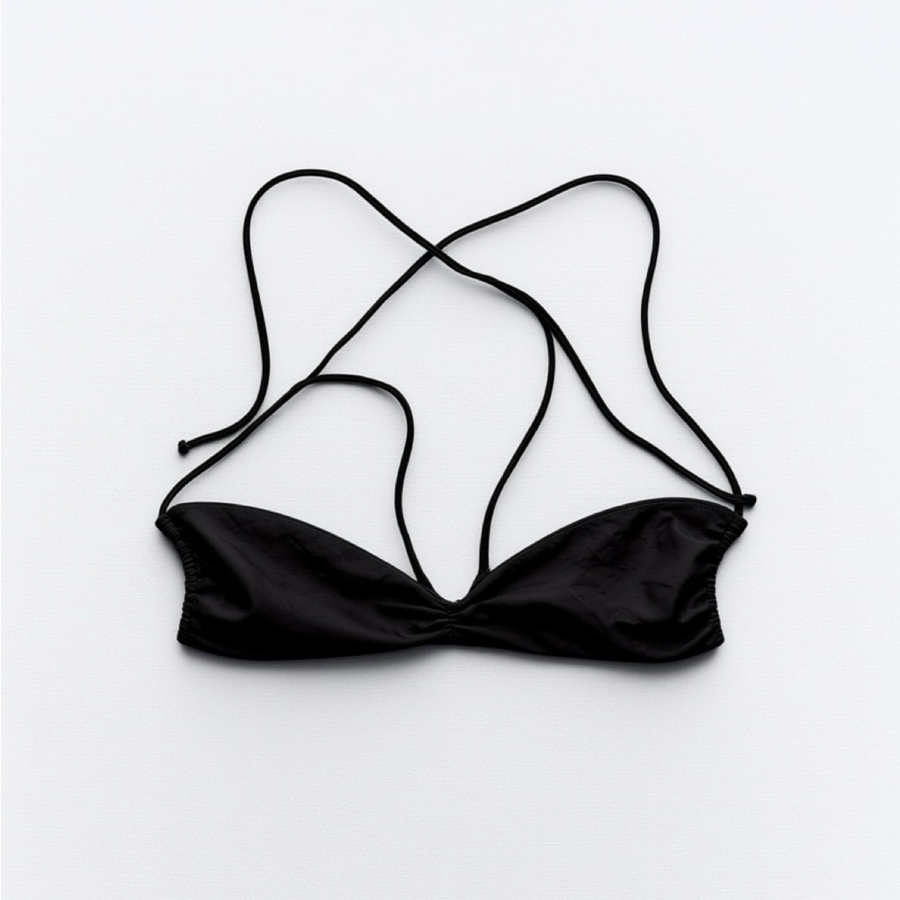 Tropic of C Black Bikini Top